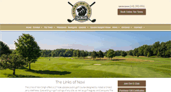 Desktop Screenshot of linksofnovi.com